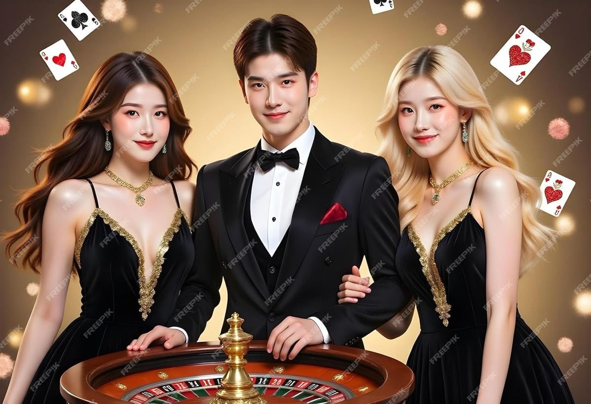 n33 live casino baccarat table with real-time card dealing on mobile screen